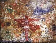James Ensor Christ in Agony oil painting